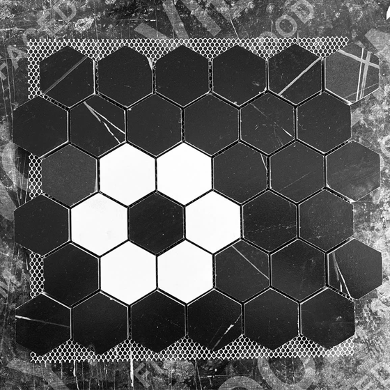 Gạch Mosaic Đá Nung Kết 300x300x48x10mm MSG001 27
