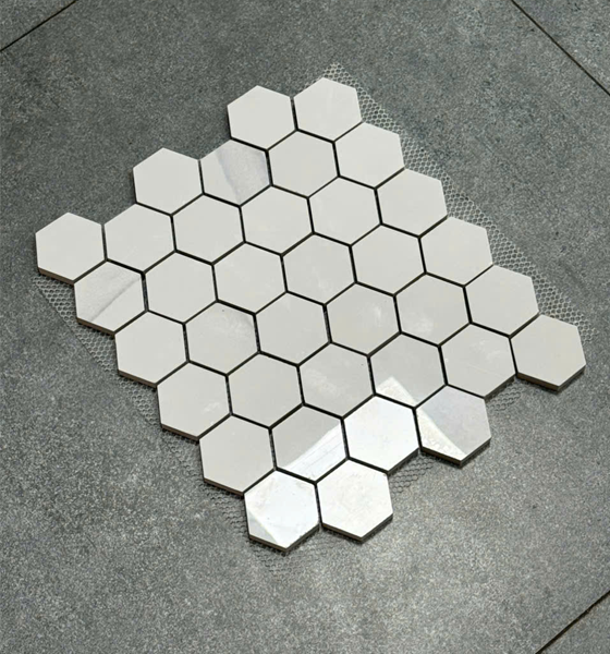 Gạch Mosaic Đá Nung Kết 300x300x48x10mm MSG001 23