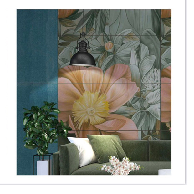 Gạch Giả Mosaic công nghệ nổi 5D 80X160 5D3