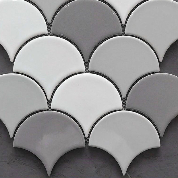Gạch Mosaic vảy cá trang trí VC02 8 Gạch mosaic vảy cá trang trí VC02