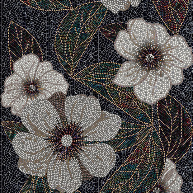 Gạch Giả Mosaic công nghệ nổi 5D 80X160 5D5