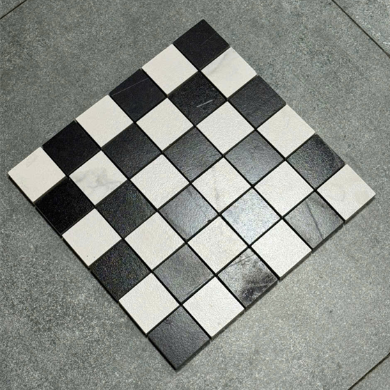 Gạch Mosaic Đá Nung Kết 300x300x48x10mm MSG001 15