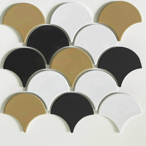 Gạch Mosaic vảy cá trang trí VC01 5 Gạch mosaic vảy cá trang trí VC01