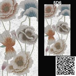 Gạch Giả Mosaic công nghệ nổi 5D 80X160 5D6