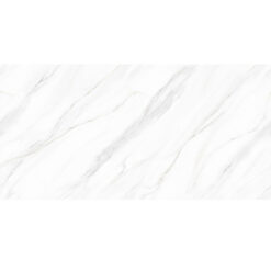 Gạch United Tiles U1-P81601 80x160 trắng vân xám bề mặt polished bóng